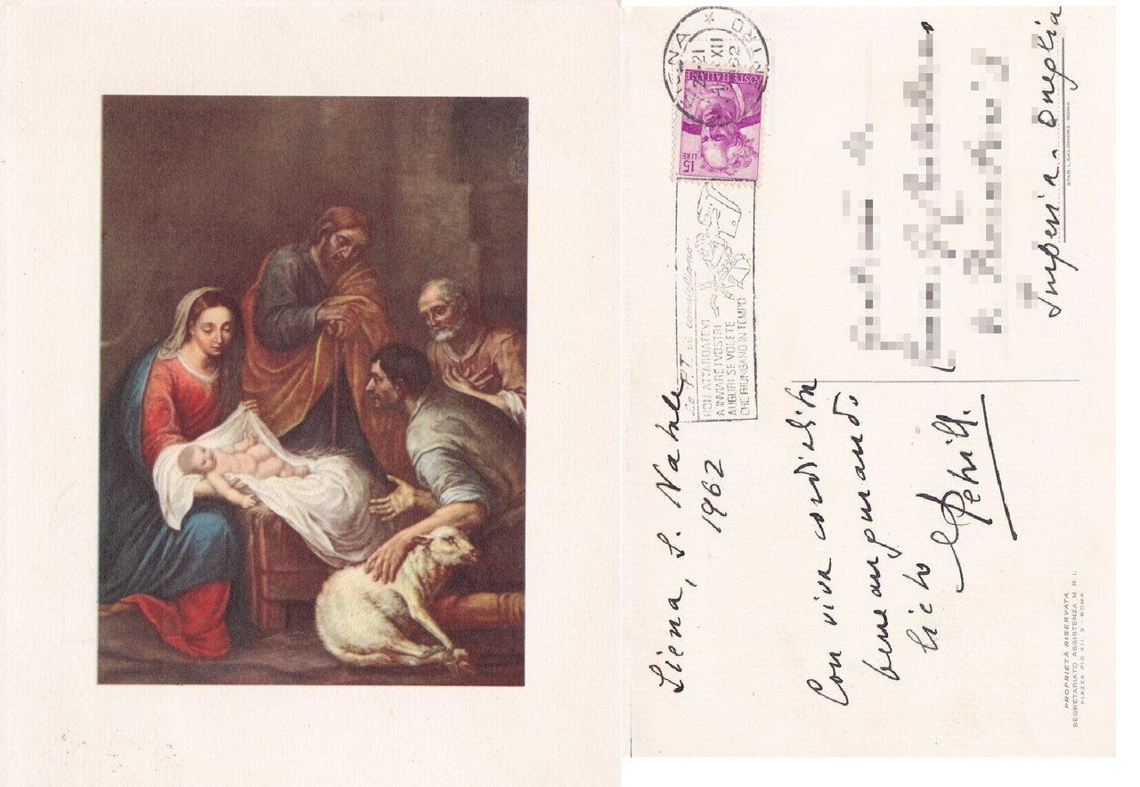Natività - Viaggiata 1962