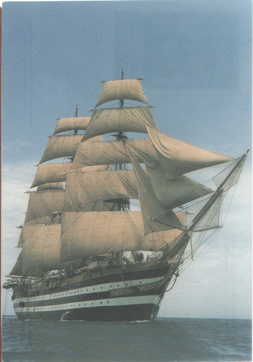 Nave Scuola Amerigo Vespucci. Non viaggiata. | Immagine principale