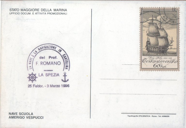 Nave Scuola Amerigo Vespucci. Non viaggiata. | Immagine Gallery 2