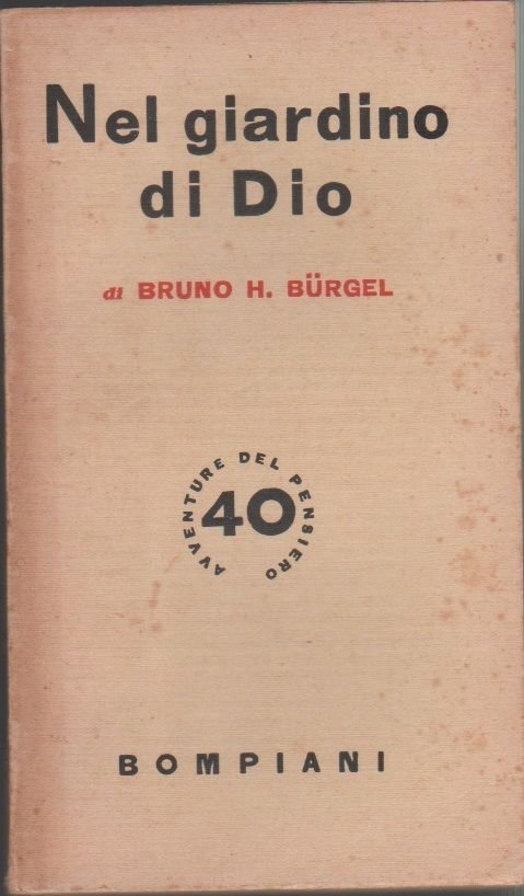 Nel giardino di Dio - Bruno H. Bürgel -