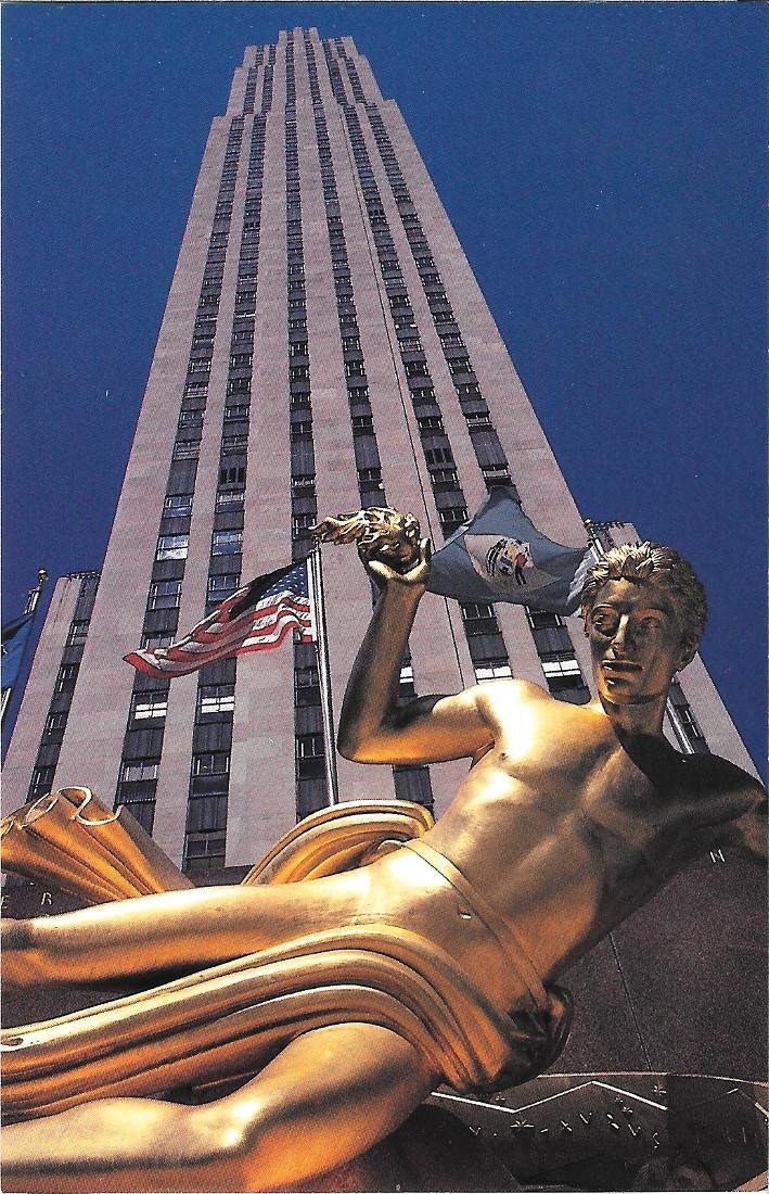 New York. Rockfeller Center. Non viaggiata