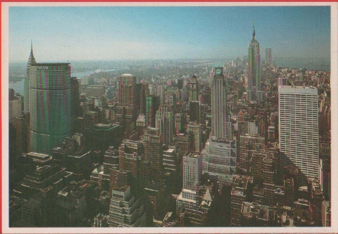 New York. The Empire State Building. Non viaggiata. Originale