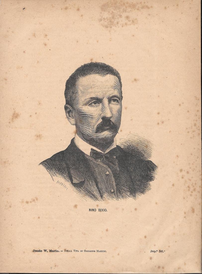 Nino Bixio. Stampa 1891