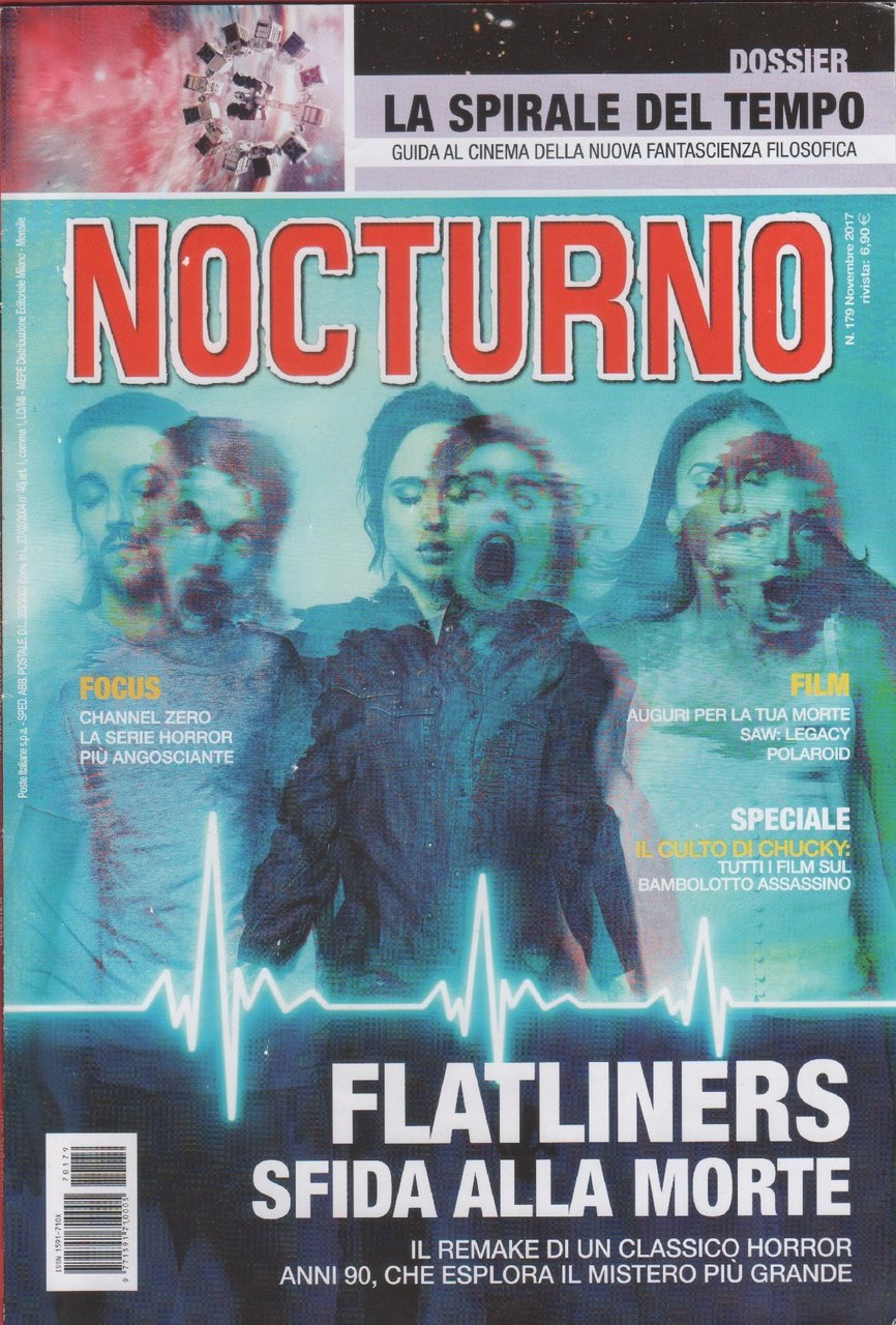 Nocturno Cinema. Rivista. N. 179/2017. Dossier La spirale del tempo