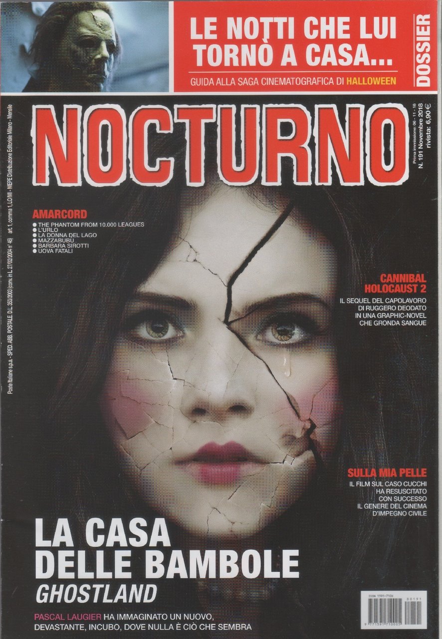 Nocturno Cinema. Rivista. N. 191/2018. Dossier Le notti che lui …