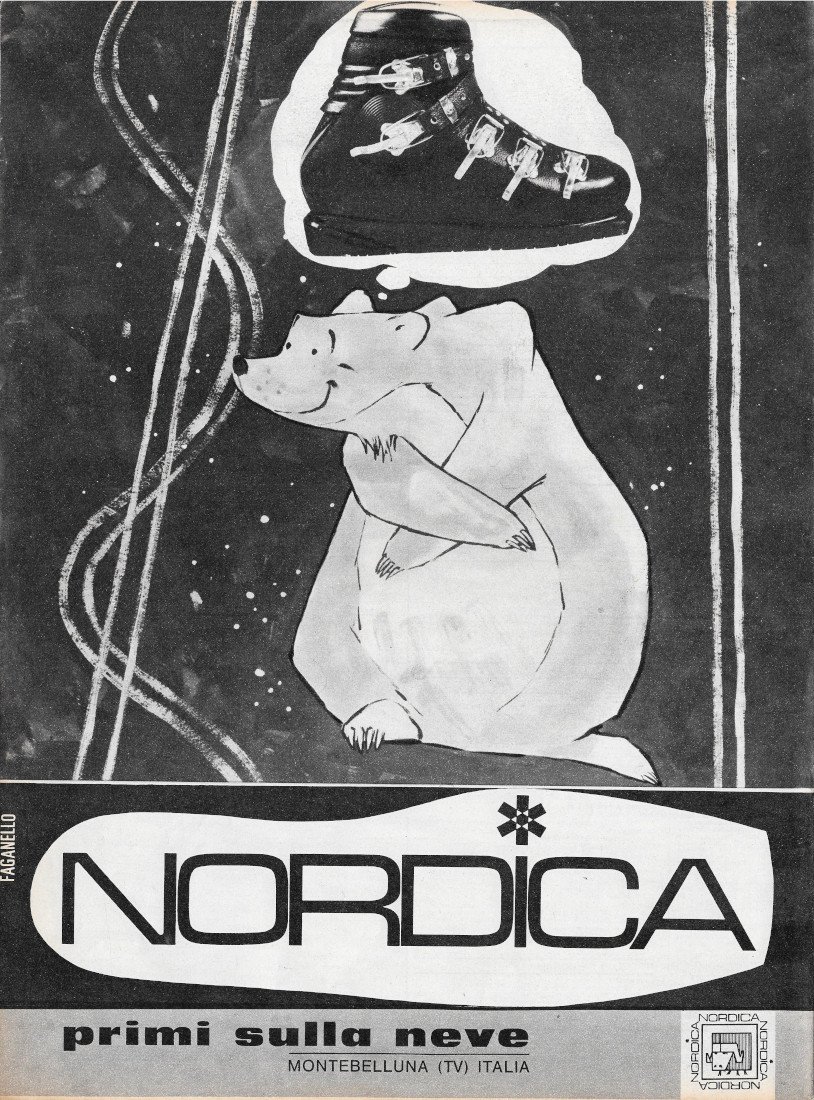 Nordica primi sulla neve - Advertising 1968