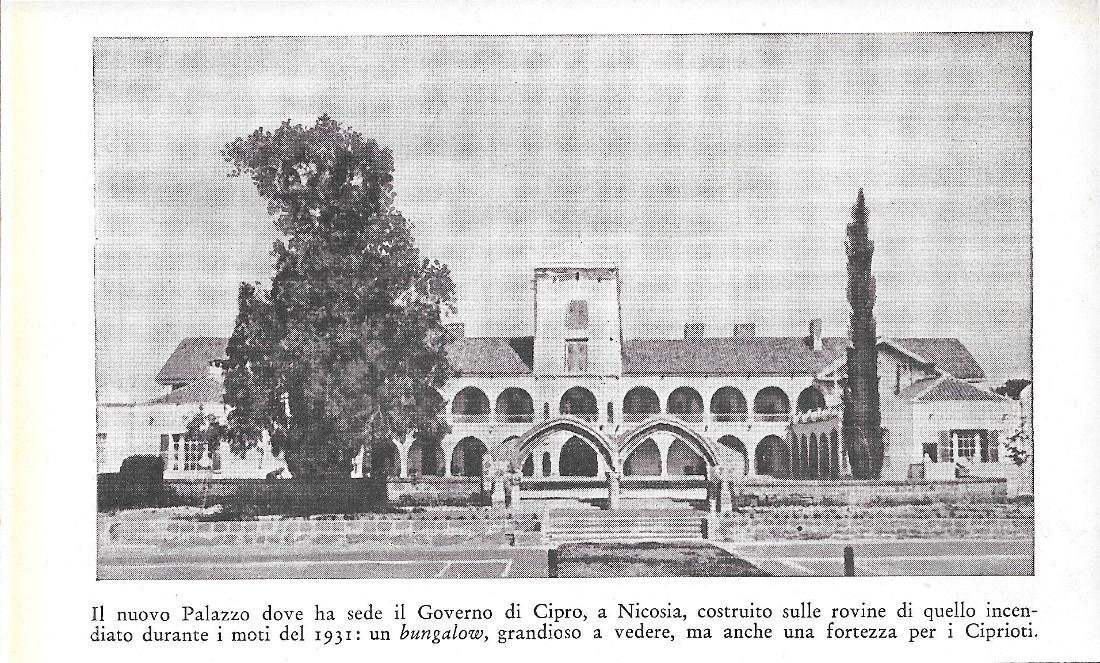 Nuovo Palazzo sede del Governo di Cipro a Nicosia/Rovine della …