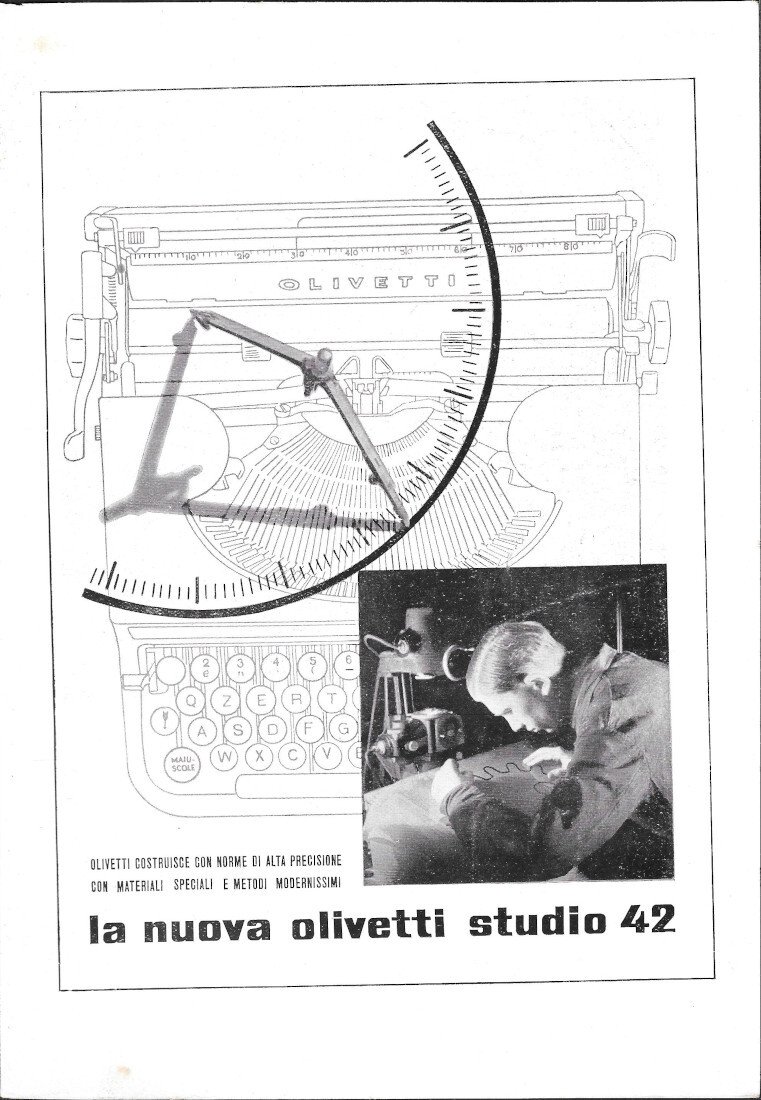 Olivetti Studio 42 / Italia Società di Navigazione - Advertising …