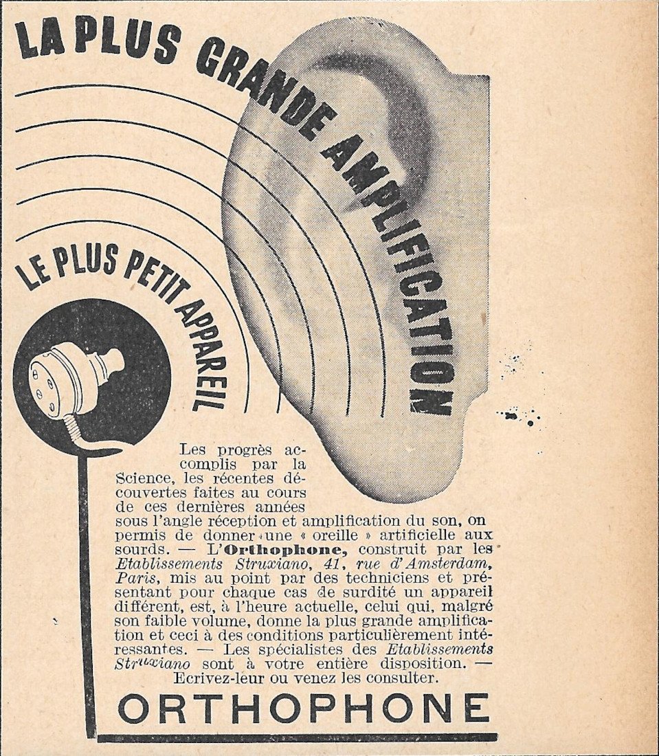 Orthophone - Advertising 1933