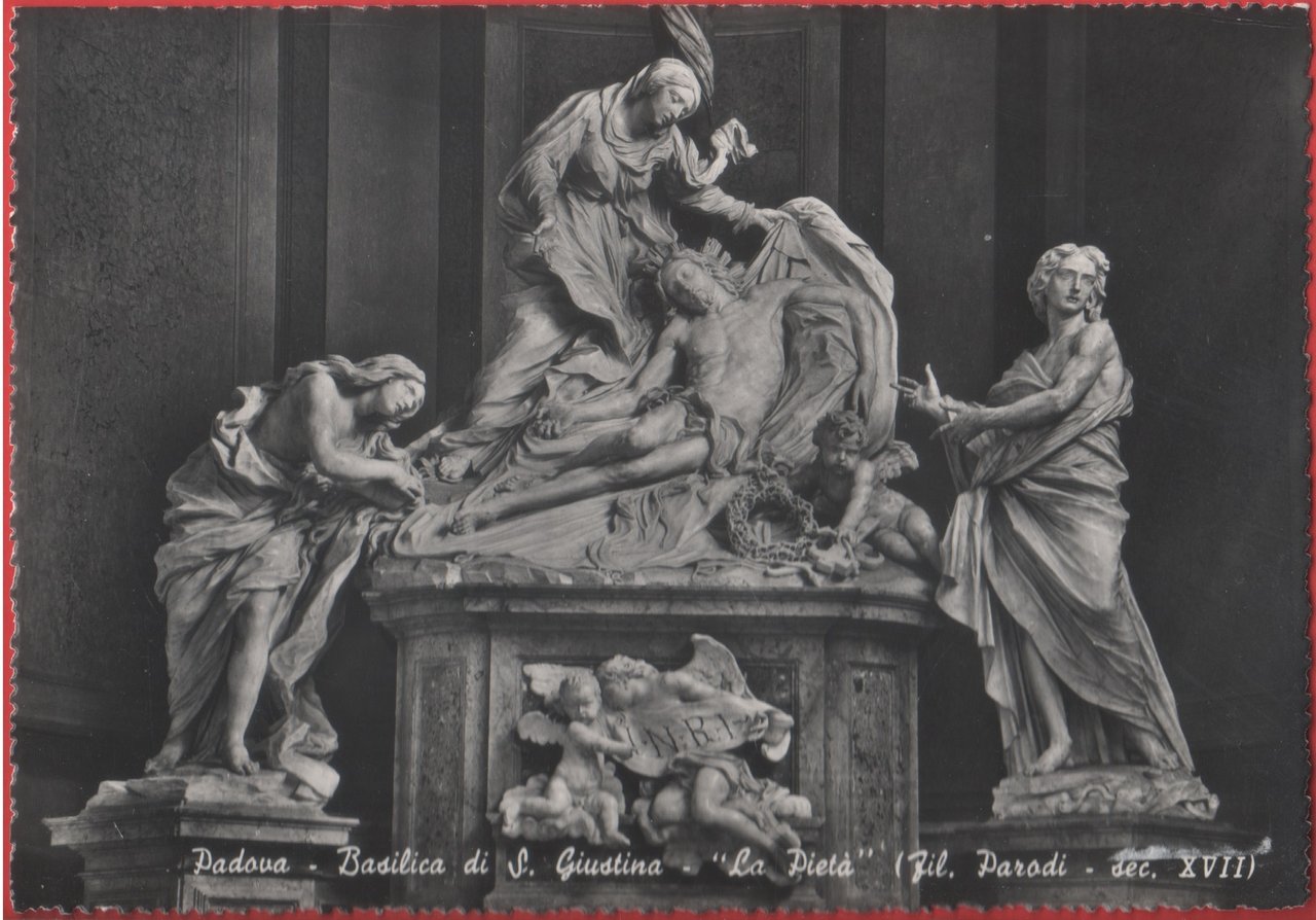 Padova. Basilica di S. Giustina. La Pietà (Parodi). Non viaggiata