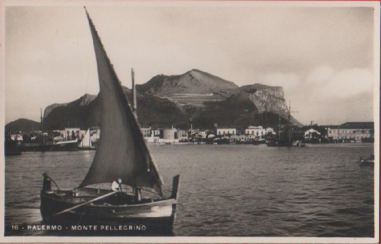 Palermo. Monte Pellegrino.Non viaggiata