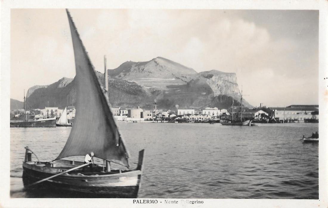 Palermo. Monte Pellegrino. Non viaggiata, originale