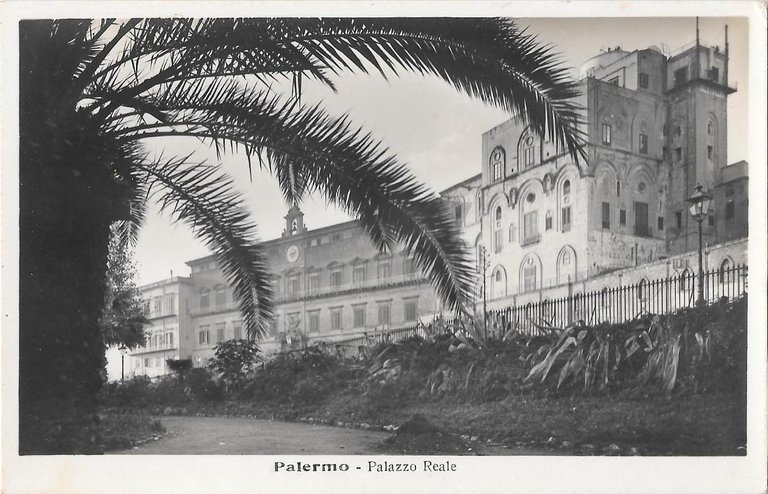 Palermo. Palazzo Reale. Non viaggiata, originale