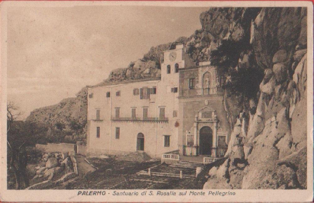 Palermo. Santuario di S. Rosalia sul Monte Pellegrino. Non viaggiata