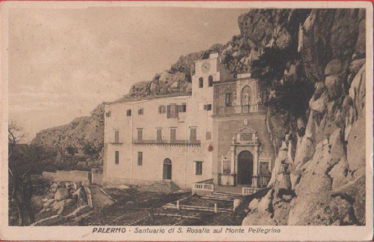 Palermo. Santuario di S. Rosalia sul Monte Pellegrino. Non viaggiata