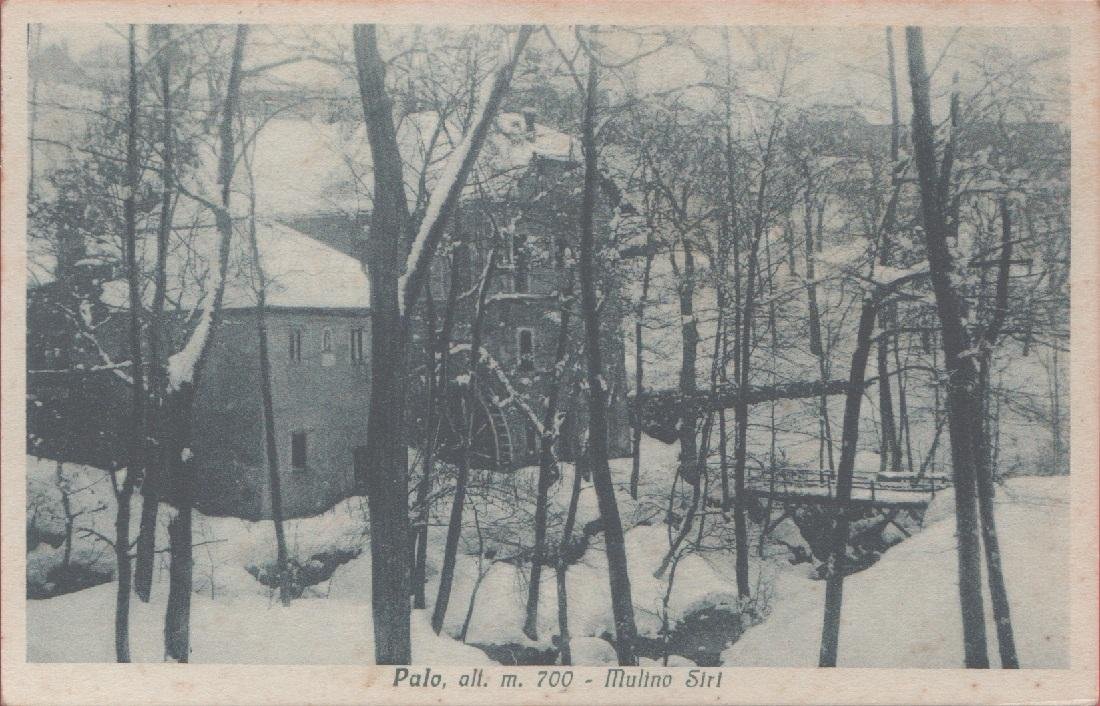 Palo (SV). Mulino Siri. Viaggiata 1935