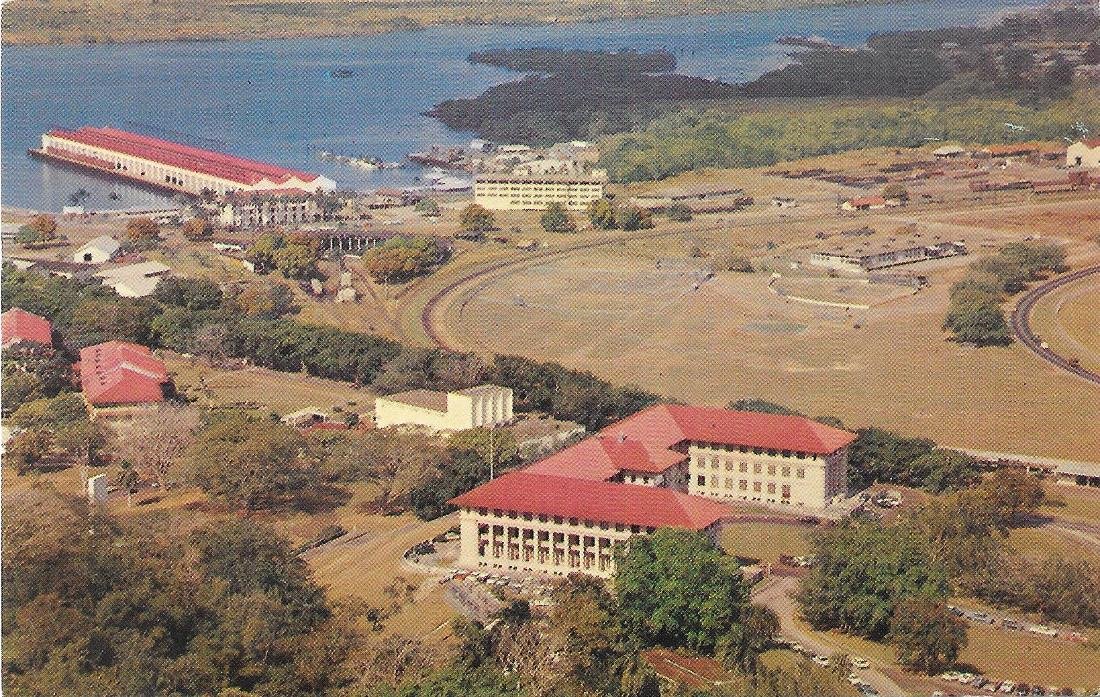 Panama. Balboa, el edificio de la Administracion del Canal. Non …