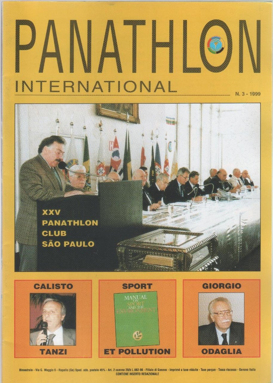 Panathlon International. 1999. n 3