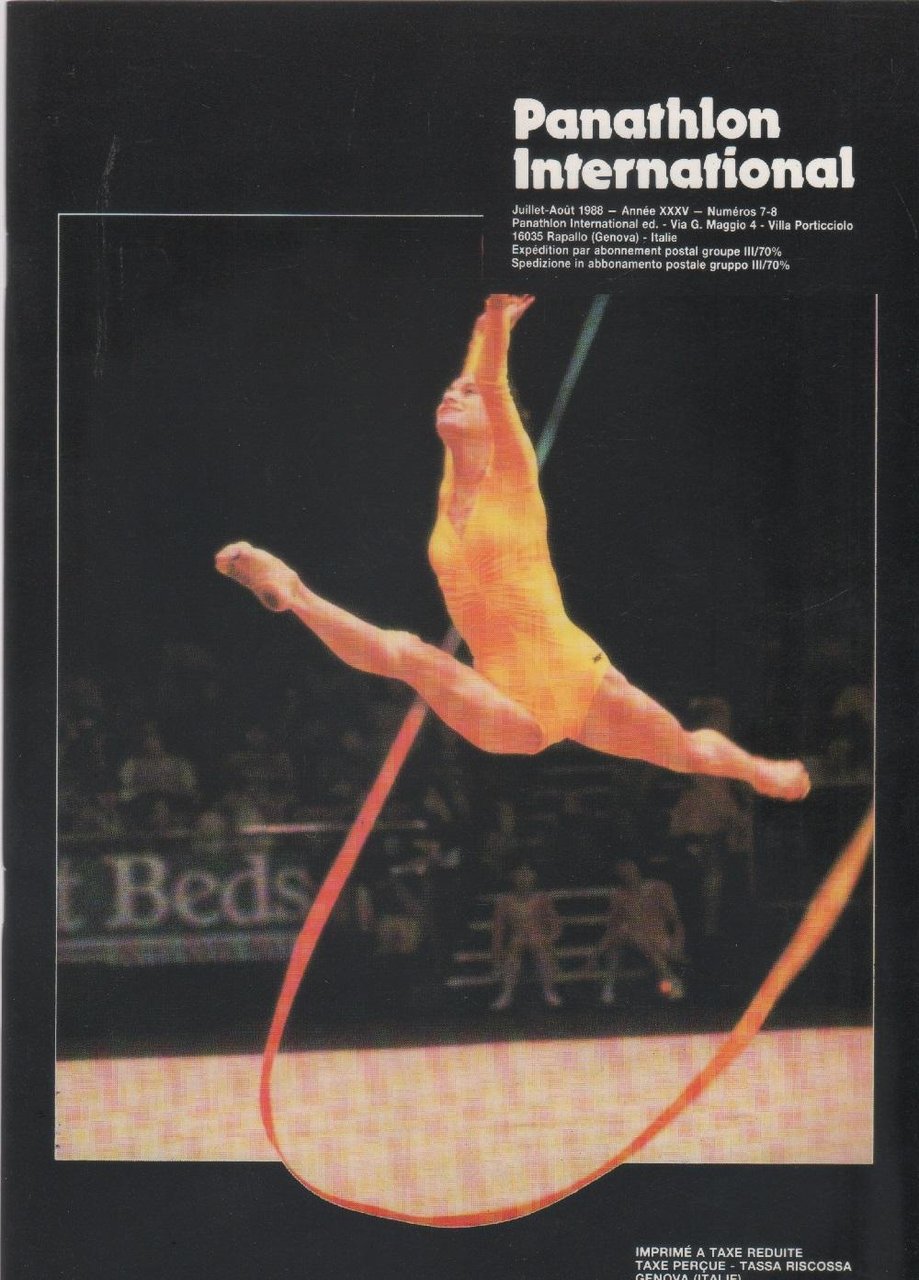 Panathlon International. n. 7-8. 1988