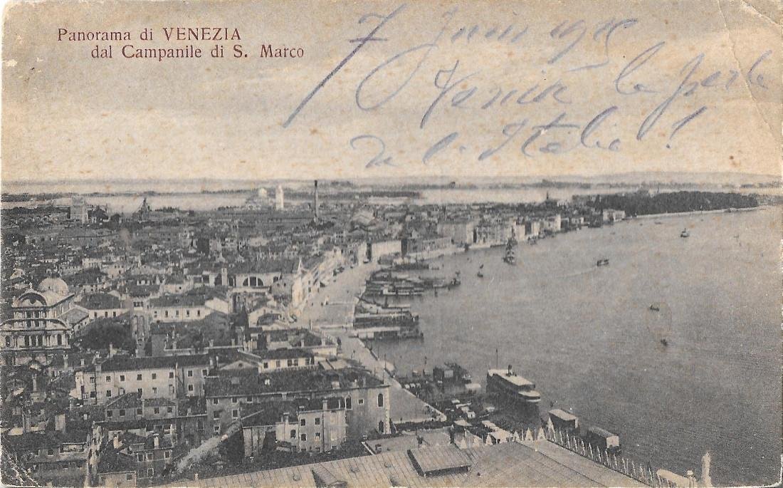 Panorama di Venezia dal Campanile di S. Marco. Non viaggiata, …