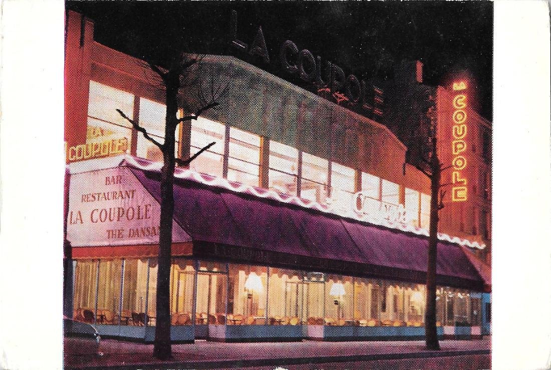 Paris. La Coupole en Montparnasse. Non viaggiata