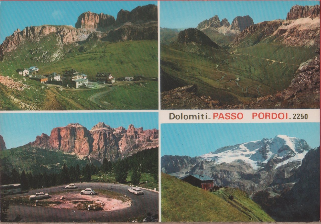 Passo Pordoi. Vedute. Non viaggiata