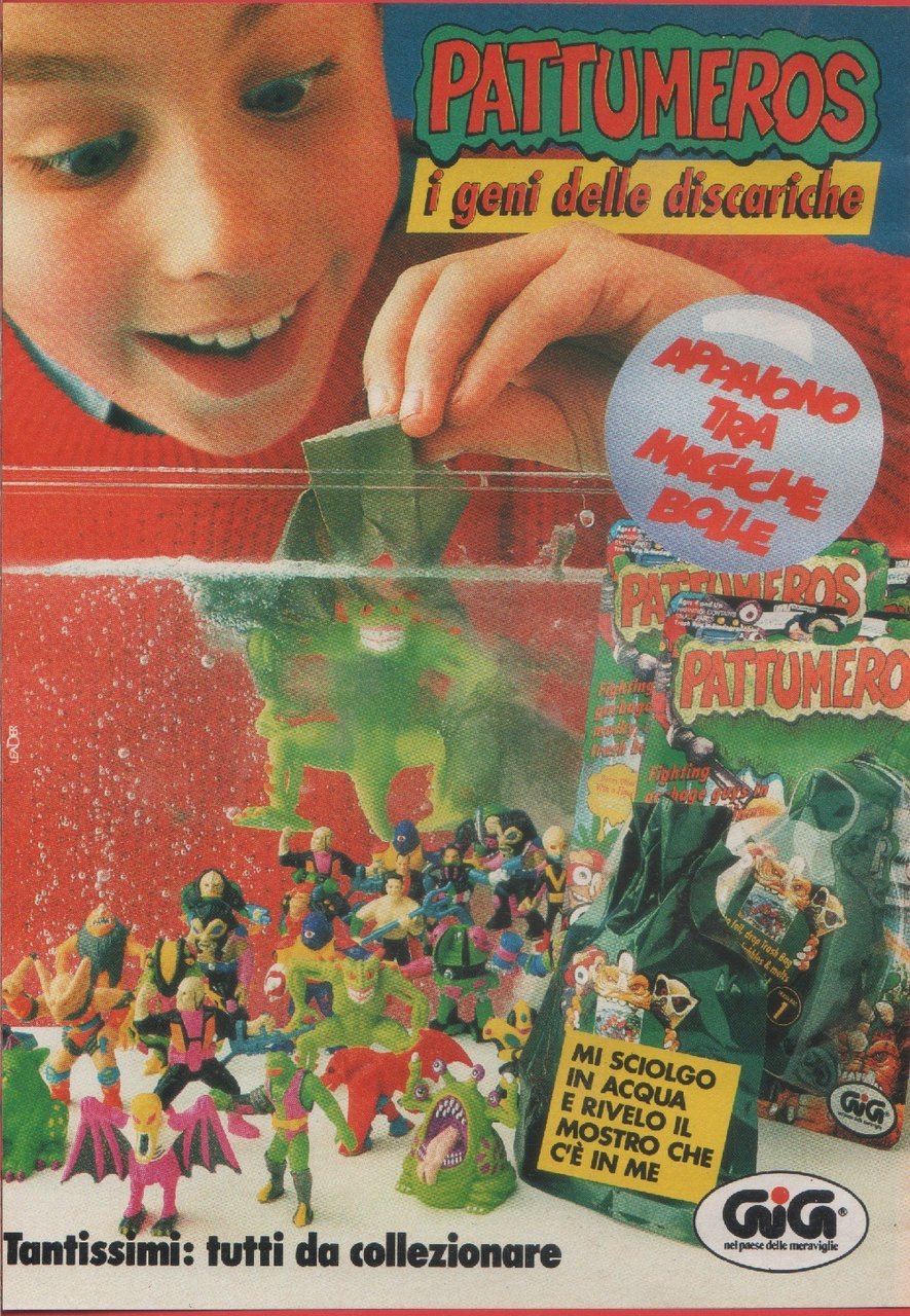 Pattumeros. I geni delle discariche. GIG. Advertising 1992