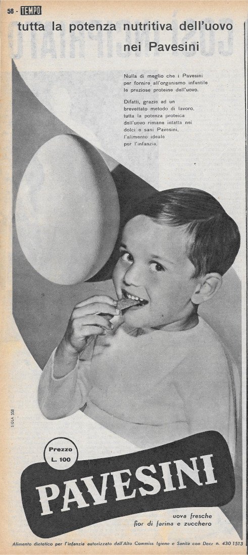 Pavesini - Advertising 1956