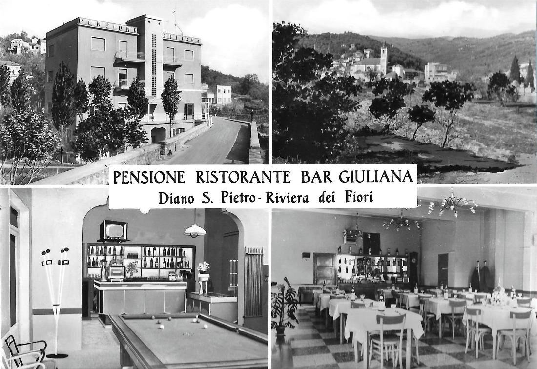 Pensione ristorante bar Giulina. Diano S. Pietro (IM), Vedute. Non …