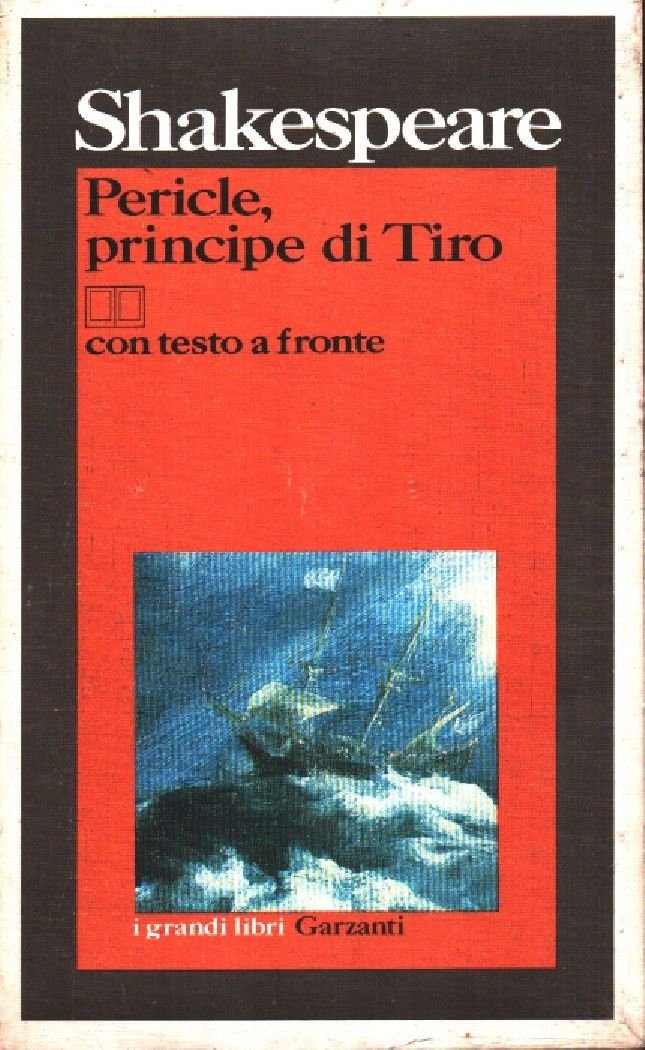 Pericle, principe di Tiro. Testo inglese a fronte - Shakespeare
