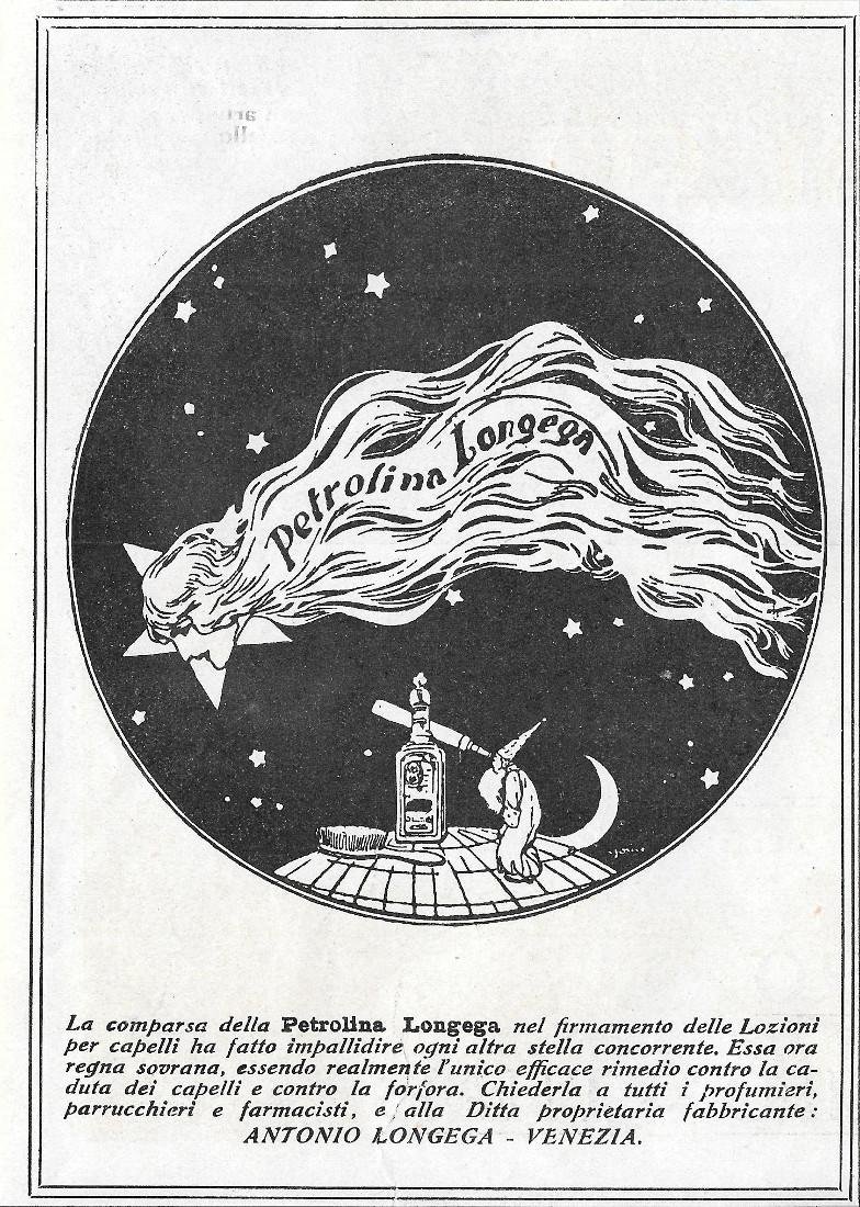 Petrolina Longega. Advertising 1920