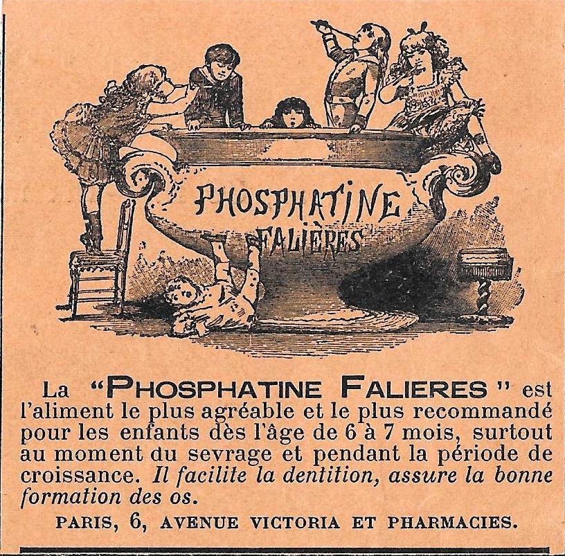 Phosphatine Falieres. Advertising 1900 | Immagine principale
