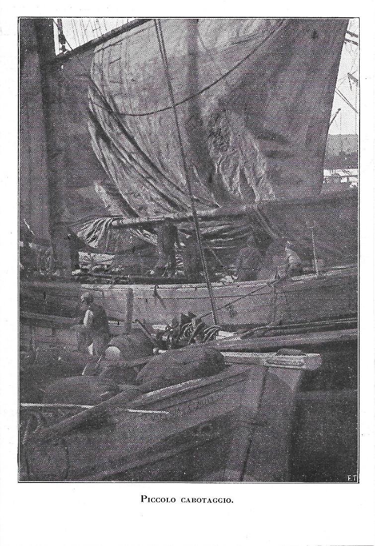 Piccolo cabotaggio. Stampa 1916