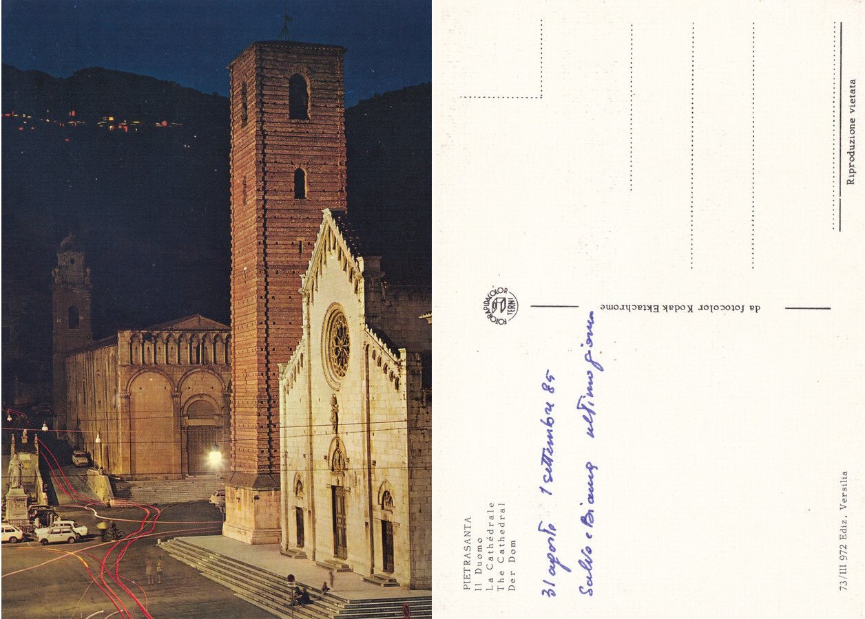 Pietrasanta (LU). Il Duomo. Non viaggiata
