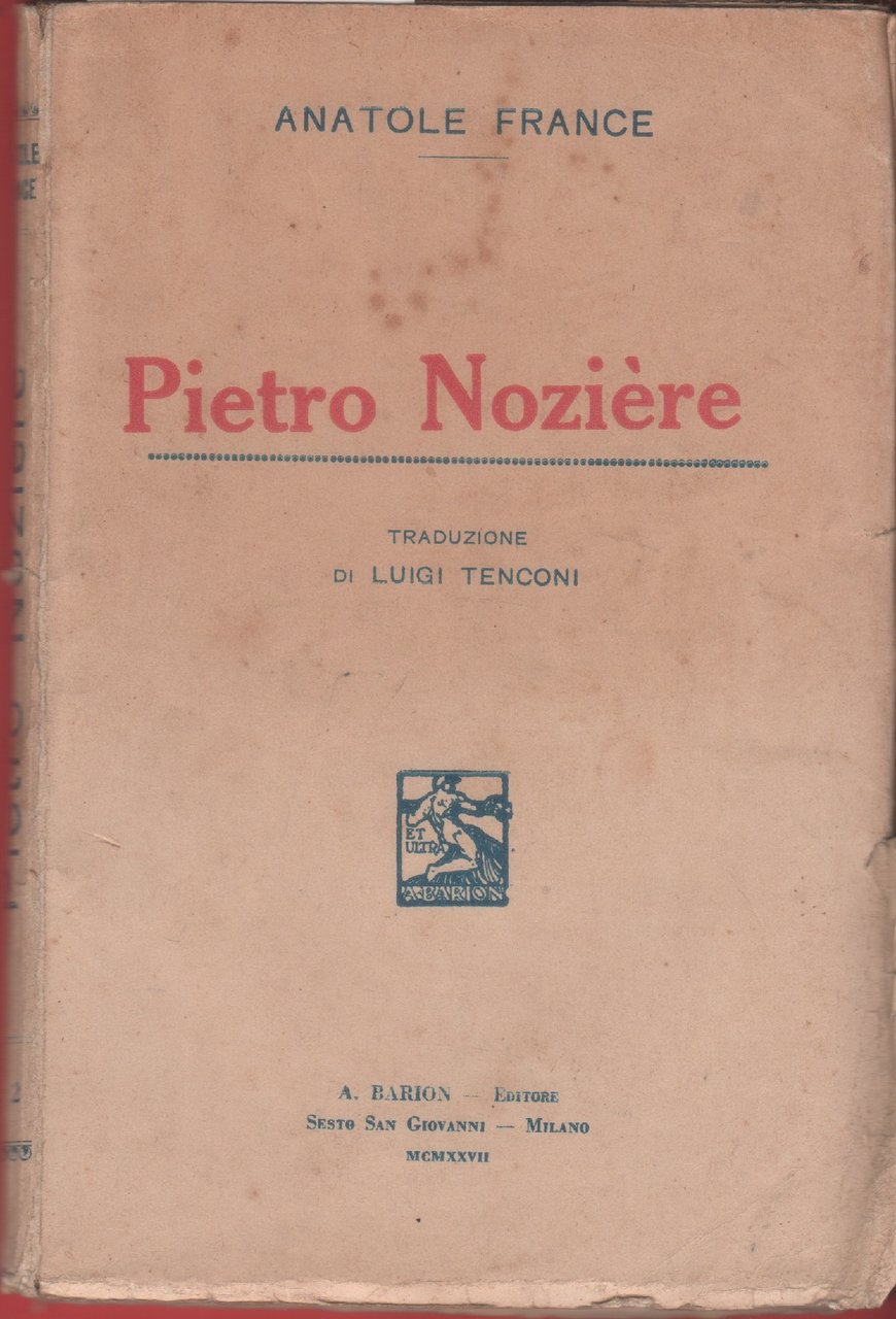 Pietro Nozière - Anatole France