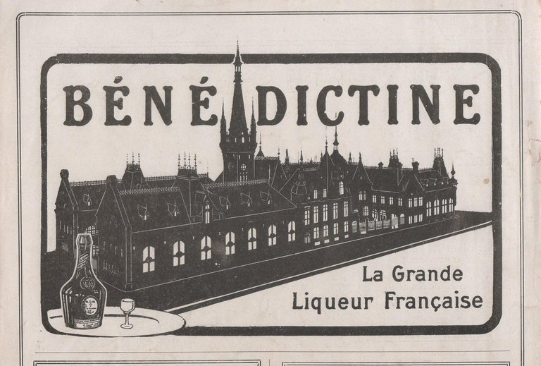 Pneu Diamond/Benedectine. Advertising 1912
