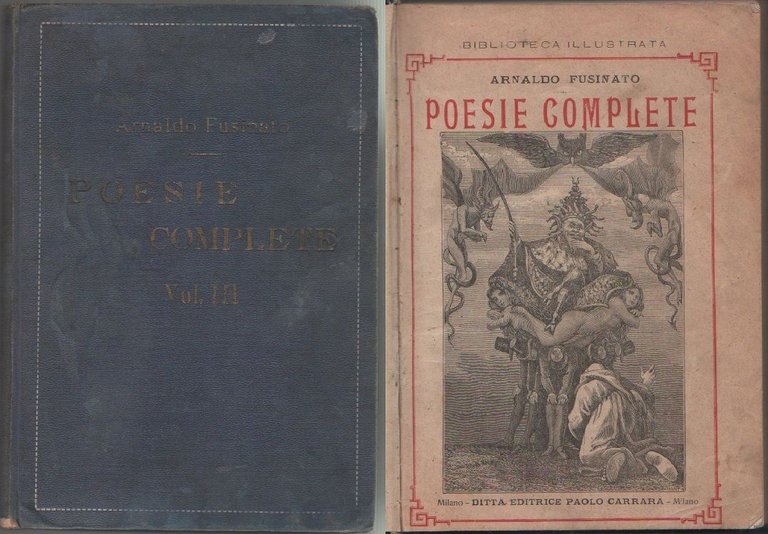 Poesie complete (III vol.) - Fusinato Arnaldo