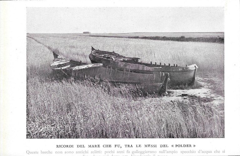 Polder: Protezione dei terreni dall'azione del vento/Ricordi del mare . …