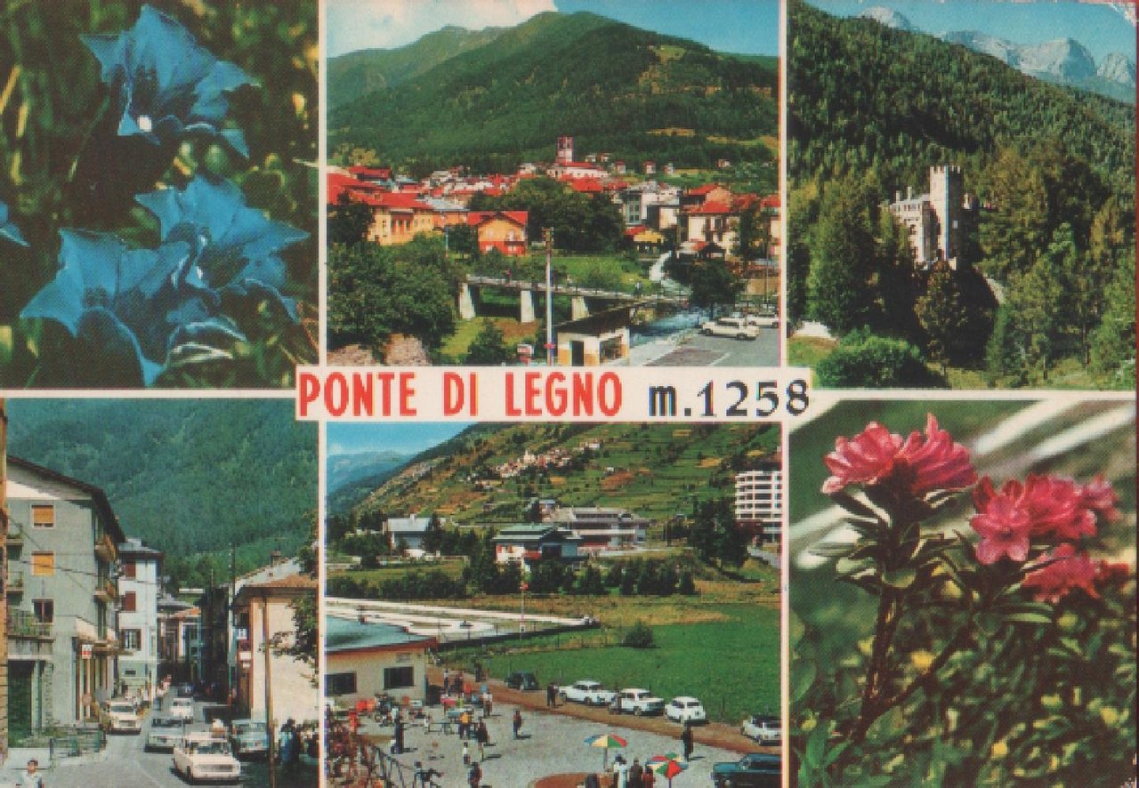 Ponte di Legno (BS). Vedutine. Non viaggiata