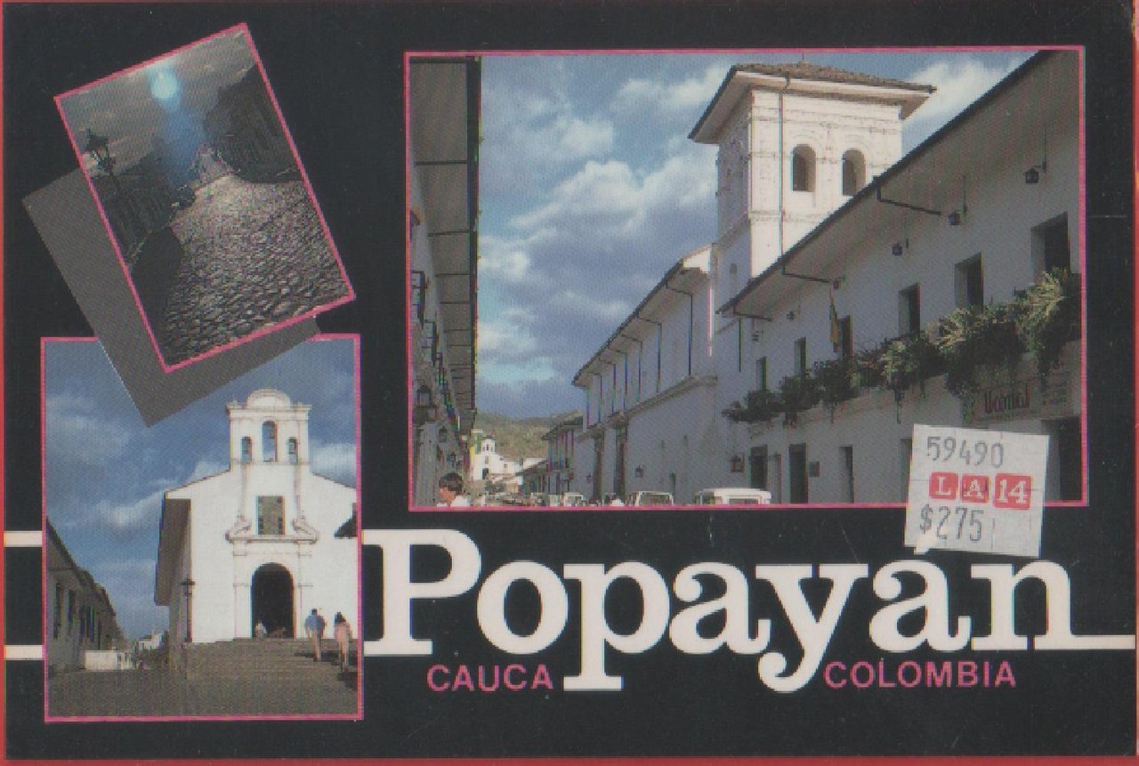 Popayan. (COL). Cauca. Vedute. Non viaggiata