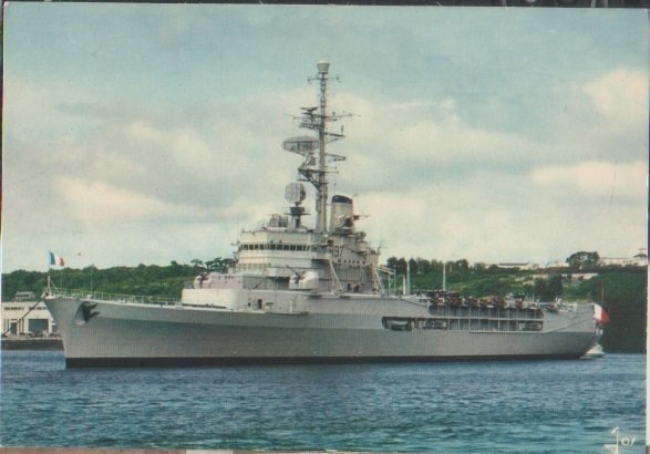 Porta-Helicopteres Jeanne d'Arc a Brest. Non viaggiata. | Immagine principale