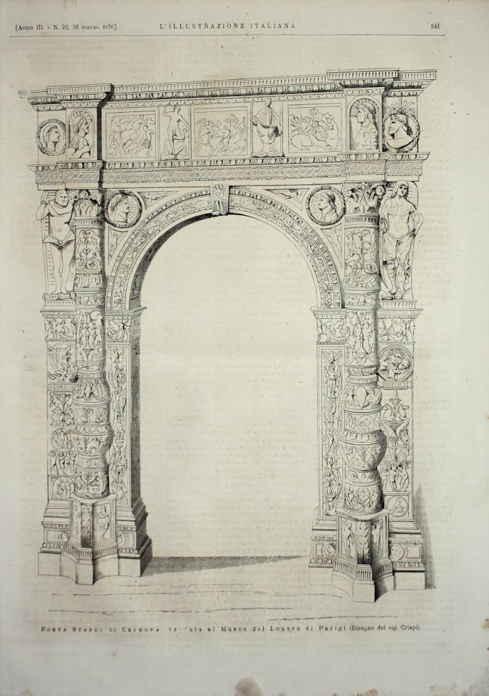 Porta Stanga di Cremona, venduta al Museo del Louvre di …