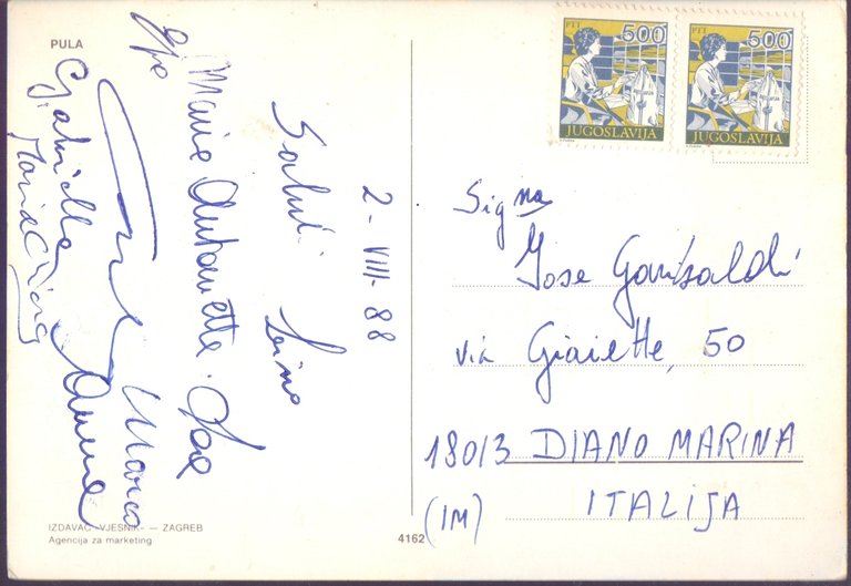Pozdrav iz Pule (Croazia). Viaggiata | Immagine Gallery 2