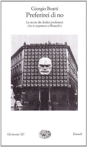 Preferirei di no. Le storie dei dodici professori che si …