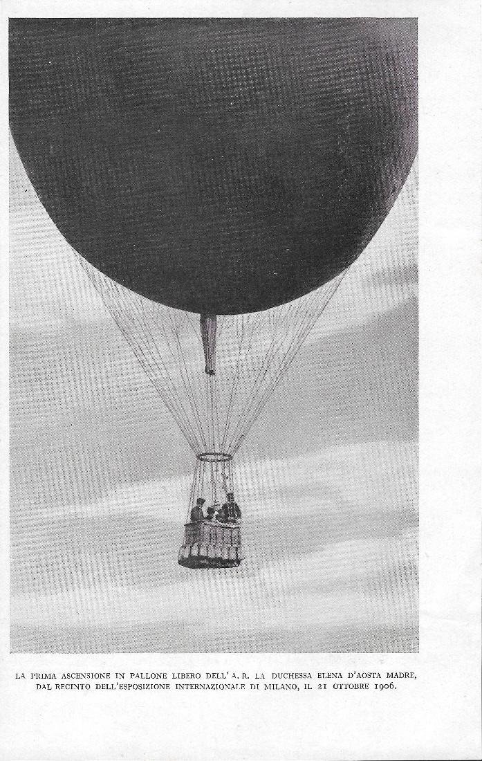 Prima ascensione della duchessa Elena d'Aosta. Milano 1906. Stampa1941