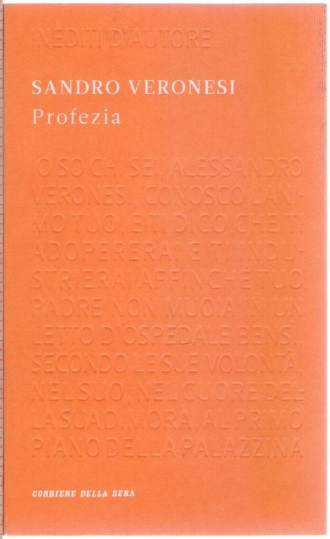 Profezia - Sandro Veronesi