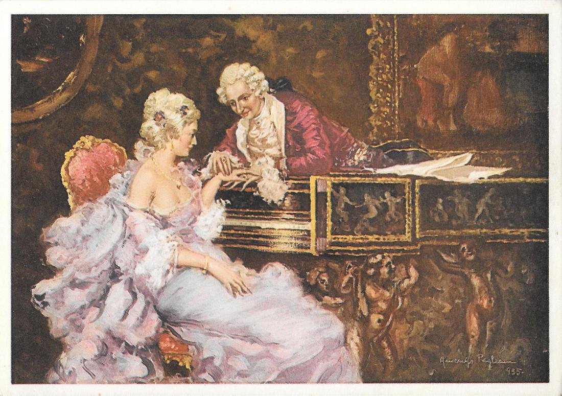Promessa (A. Pagliani). Non viaggiata
