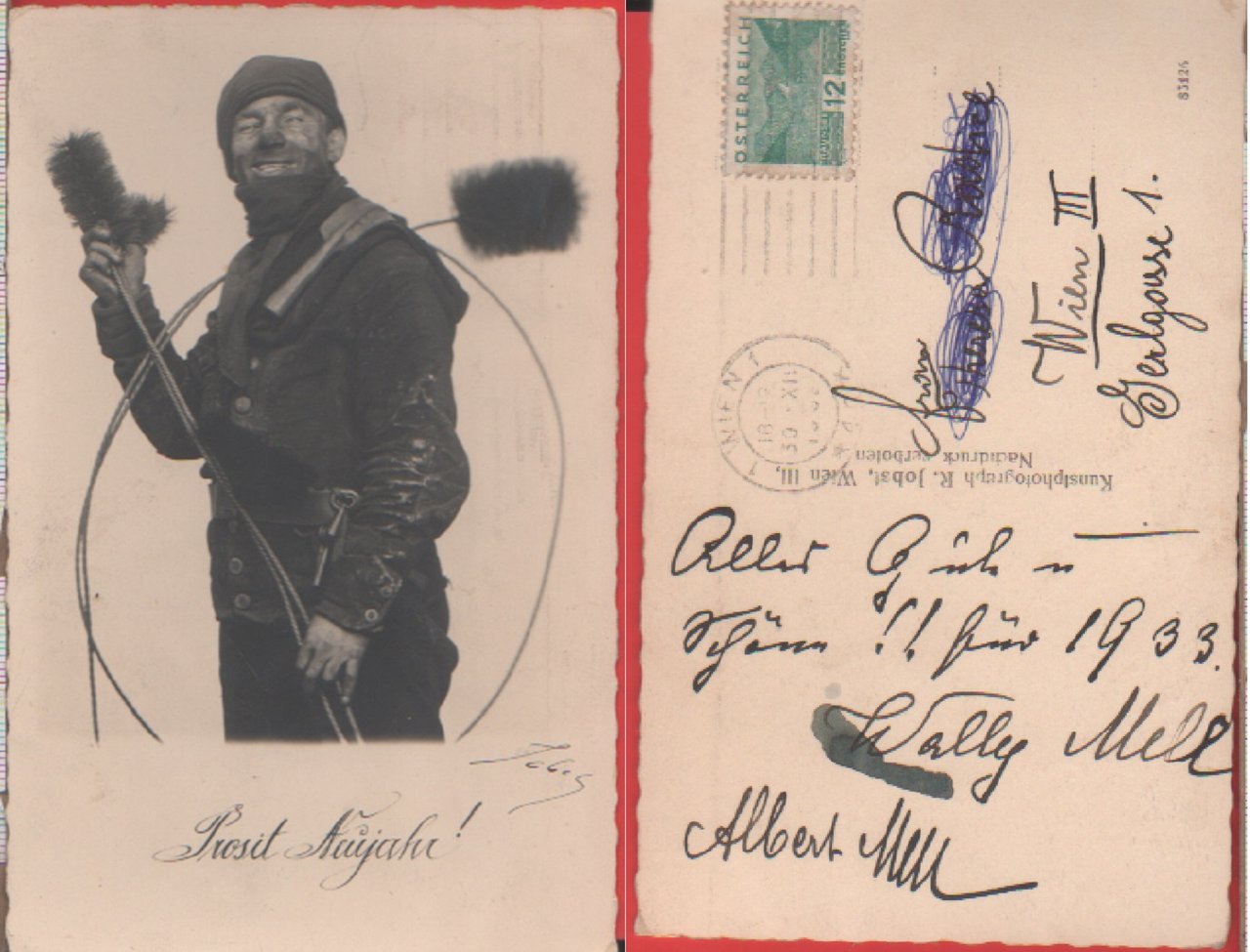 Prosit Neujahr - Viaggiata 1933