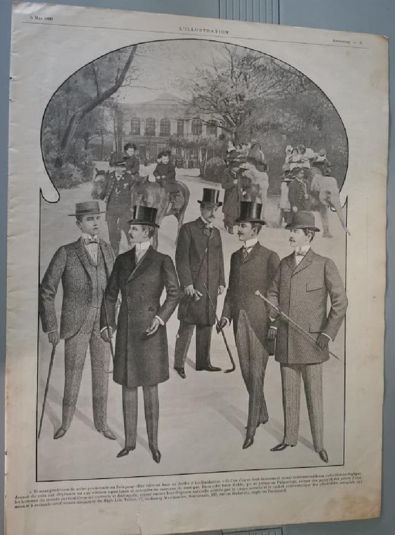 Pubblicità negozio High-Life, Parigi. Advertising 1900