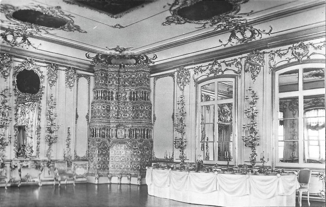 Puskin (San Pietroburgo). Palazzo di Caterina. Sala da pranzo della …